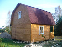 Деревянный дом из бруса