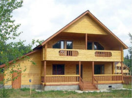 деревянный дом для большой семьи